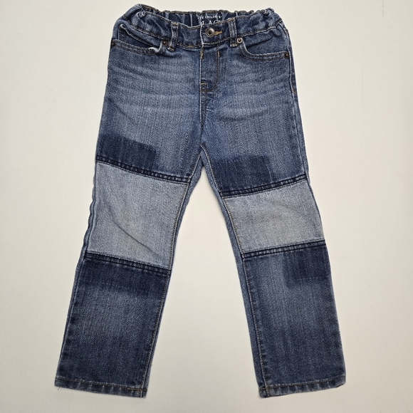The Children's Place Unisex Patchwork Adjustable Waist Skinny Jeans Size 4t - Picture 1 of 8